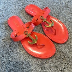 ALDO beach slides / flip flops size 6.5
